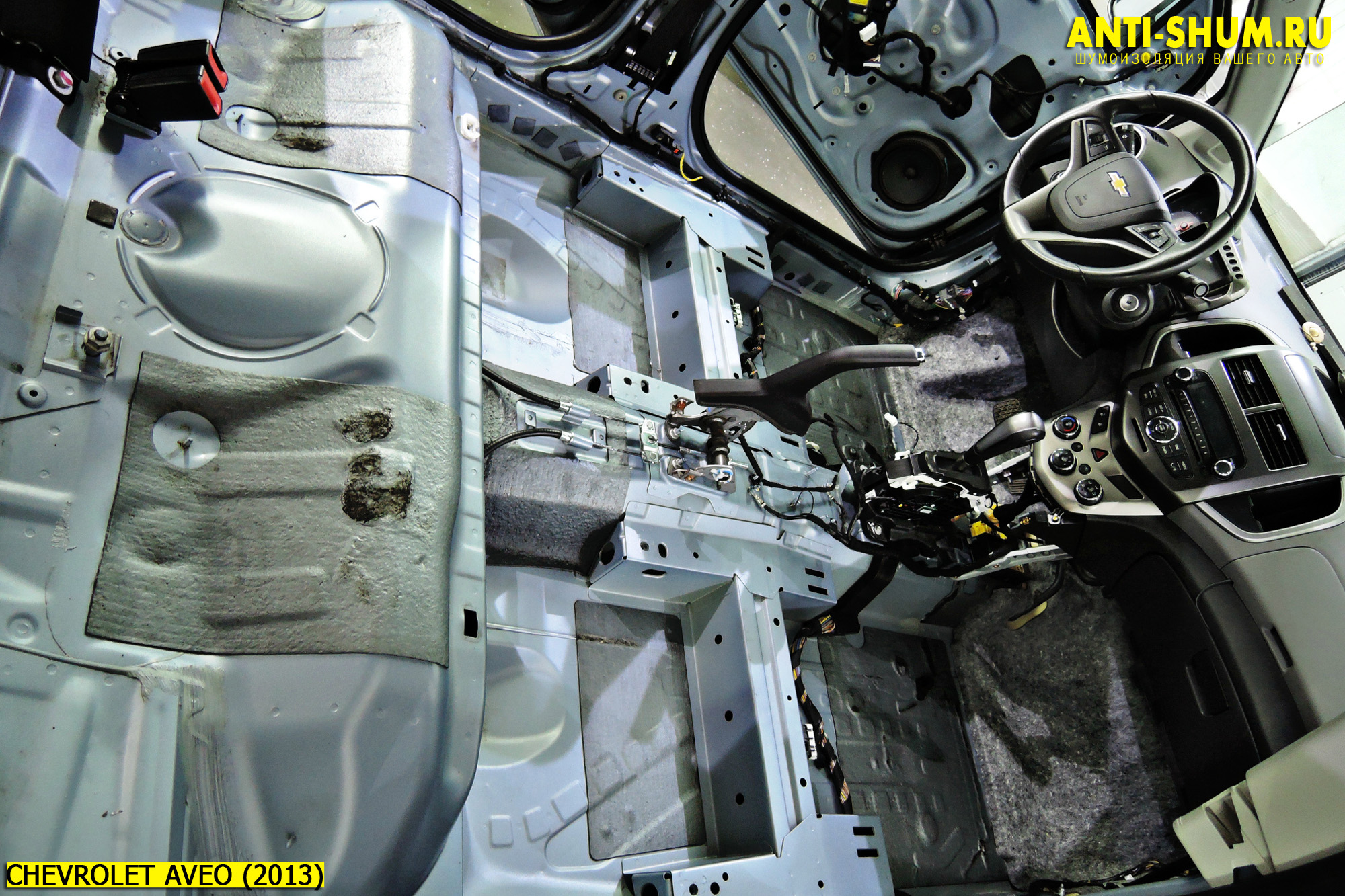 Шумоизоляция автомобиля Chevrolet Aveo в Москве |